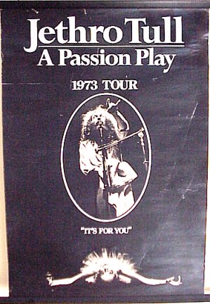Ian Anderson (Jethro Tull) Vintage Concert Handbill, 1973 at Wolfgang's